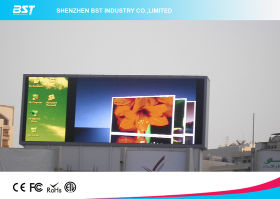 La exhibición de pared video llevada grande SMD2727/la publicidad llevada al aire libre defiende el ahorro de energía