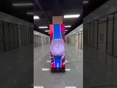 Display de carteles LED triple plegable