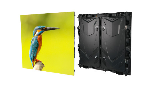 Display de panel LED exterior de aluminio fundido a presión para el mantenimiento y el rendimiento delantero/trasero