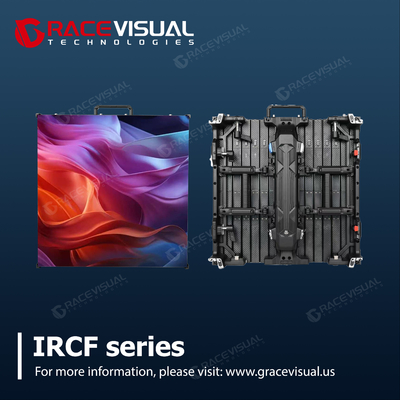 Serie IRCF Panel LED flexible para interiores P2.6/P2.9/P3.9 500MM*500MM, A8s Tarjetas de recepción,7680HZ Alta tasa de actualización