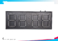 Reloj de Digitaces llevado blanco del segmento de la aduana 7 con la exhibición de la temperatura