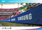 Tableros de publicidad del fútbol del alto rendimiento, exhibición llevada publicidad del perímetro
