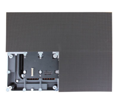 Material de paneles de aluminio fundido a presión Modulo de pantalla fija LED de color completo P1.25/P1.53/P1.86/p2.5 para pantallas publicitarias interiores