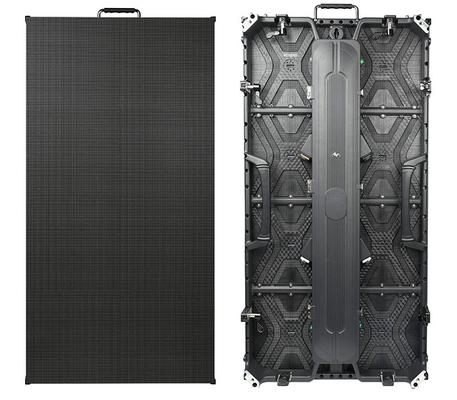 IP65 Exhibición LED de alquiler al aire libre gabinete de aluminio fundido a presión con sistema de control NovaStar