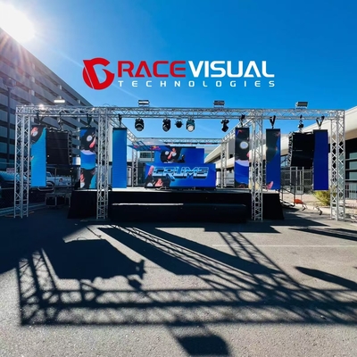 US Stock 7680HZ P2.9 Exhibición LED de alquiler al aire libre Panel de aluminio fundido a presión Ideal para eventos de alquiler Modulo tamaño 250mm*250mm