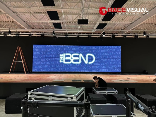 Panel de vídeo LED de la serie IRB con tarjeta de recepción A8S Plus y alta tasa de actualización de 7680HZ para alquiler y escenario en interiores