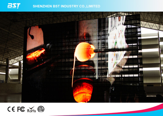 Producción de pantallas LED transparentes, pantallas LED transparentes de alta transparencia para instalación fija en interiores