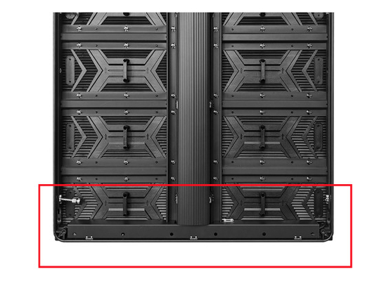 Pantalla LED de alquiler de la serie OE, gabinete de aluminio fundido, cableado oculto, esquinas sin costuras de 90 °, ligero y versátil