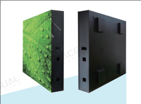 Display LED de publicidad de pared exterior Brillo ajustable para día y noche