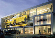 P3.9-7.8 Pantalla LED exterior transparente con 32768px/m2 de densidad de píxeles y 9 kg de peso por panel