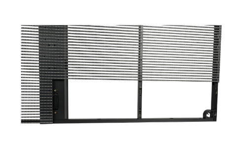 Pantalla LED ultra delgada y ligera de 500 mm X 1000 mm transparente para necesidades interiores y exteriores