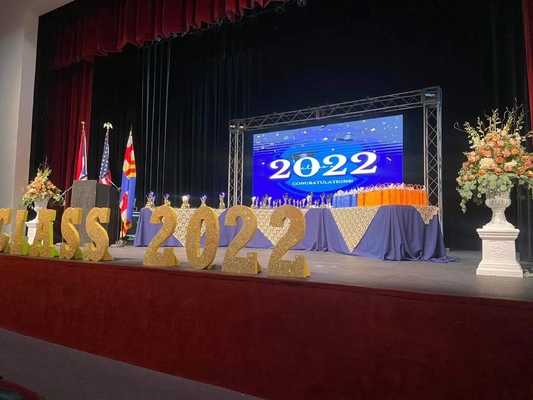 IRA 500X1000mm Indoor LED Display para alquiler 7680hz Alta tasa de actualización