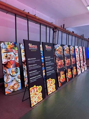 Poster LED ultra delgado 960x1920MM Instalaciones colgantes / de montaje en pared / de empalme