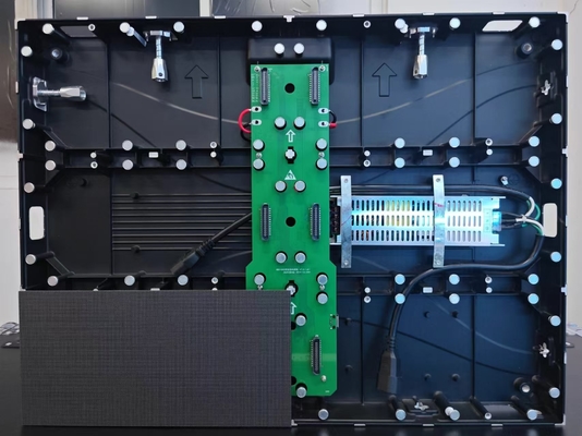 Display LED de servicio frontal de aluminio fundido a presión BUD Pro: más ligero, más inteligente, más fácil conexión HUB 7680HZ
