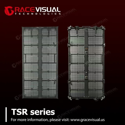 Paneles LED transparentes con alta frecuencia de actualización y relación de contraste de 7680HZ 6000 1 Peso del panel 9KG