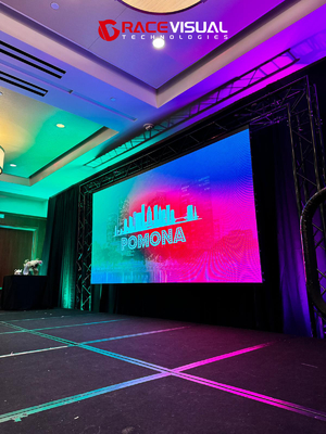600 nits Brillo 7680 Hz Refresh P2.97 Alquiler de LED de pared de la serie RB 500 × 1000 mm gabinetes modulares para eventos en interiores