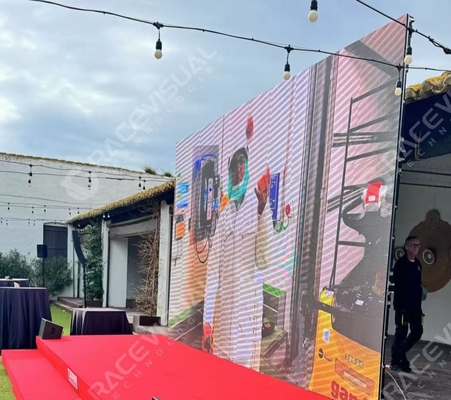 Display LED de alto rendimiento P 3.91 - Serie ORB 4500 nits/7680 Hz para alquiler al aire libre (500 × 1000 mm)