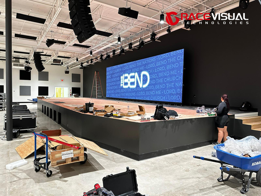 Panel de 500x500mm Pared de vídeo LED certificada CCC/CE 28W 160° Ángulo de visión Configuraciones personalizadas Sistema de bloqueo automático