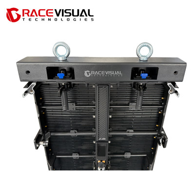 Display LED de alquiler transparente de la serie TSR P3.9-7.8, diseño de panel de fundición a presión, ligero