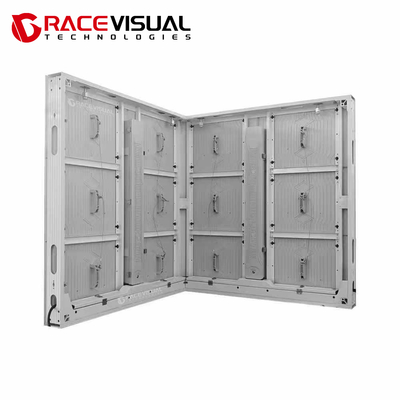 Serie OA, pantalla LED exterior P5.7 (960×960mm), cartel publicitario comercial a todo color con alto brillo (6000/10000 nits), protección IP66, bajo calor y mantenimiento frontal o trasero completo.