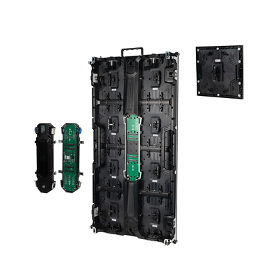 Pantalla LED de interior de la serie IRB con alta actualización de 7680Hz, tono de píxeles de 1,9 mm, 3,9 mm, opciones de panel curvo, diseño modular a prueba de choques y sin herramientas