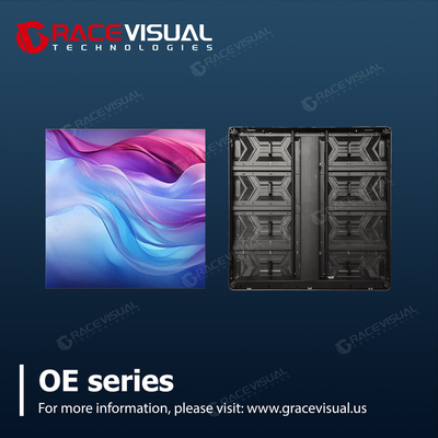 Pantalla LED de la serie OE: solución ultraligera y de alto rendimiento con empalme sin costuras