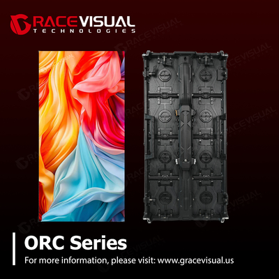 Diseño modular de la serie ORC-P3.9 Publicidad Alquiler de pantalla LED- 7680HZ Alta tasa de actualización + Diseño a prueba de agua