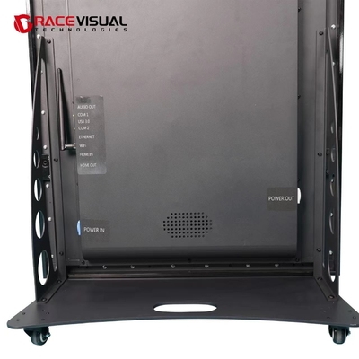 Display LED de la serie IP: Diseño ultra delgado de 45 mm. Refrescarse a 3840Hz. Montar en pared y techo. Panel LED de 200W de bajo consumo de energía con un ángulo de visión de 160°.