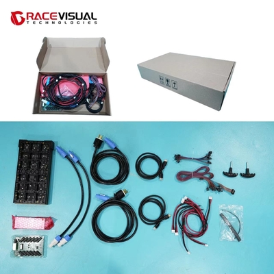 ¡Magia Modular: ¡Construye pantallas de tamaño personalizado! Pantallas de empalme de la serie IP - 48 kg de peso ligero, 3840Hz de refresco, base con ruedas certificada CCC/CE