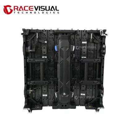 Material de panel de aluminio de fundición a presión para interiores Panel LED de alquiler flexible Pared de video con frecuencia de actualización de 7680hz para eventos de escenario