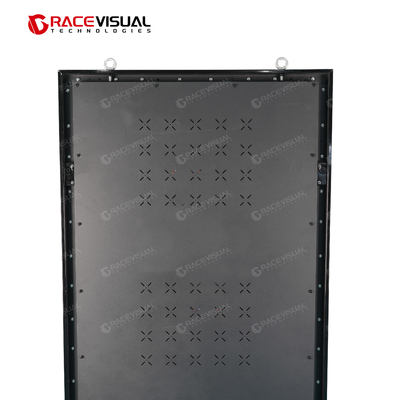 Pantalla de pantalla LED Iposter de 35 kg de peso ligero, 1,2 ∼ 2,5 mm Pitch de píxeles, control móvil y en la nube, diseño delgado, múltiples opciones de montaje con ruedas, base y anillo colgante