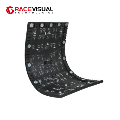 Muestra flexible de LED suave de la serie FX   Modulos Cóncavos, Convexos y Torcidos personalizables para instalaciones creativas
