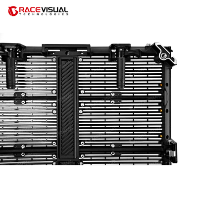 Pantalla LED transparente de alto rendimiento de la serie TSR - P3.9 a P7.8 Pitch de píxeles - Refresco ultra suave de 7680 Hz∙ 5000 nits Alto brillo∙ Diseño modular