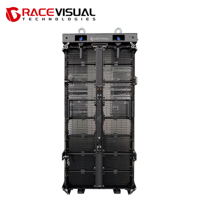Panel de visualización LED exterior transparente P3.9-7.8 con conductor LED integrado Efecto holográfico y flexibilidad para centros comerciales