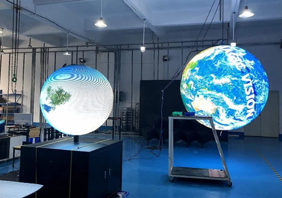 P2.5 P3 Pantalla de pared LED Impresionantes pantallas visuales de 360 °
