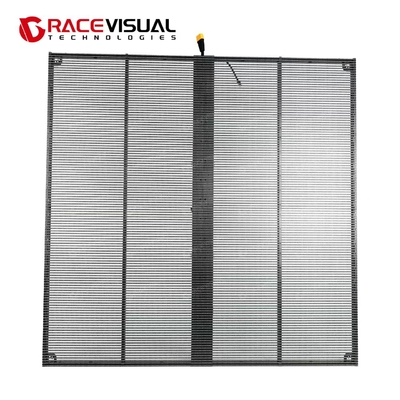 Vida útil esperada 000 horas Clasificación IP Delantero/Trasero IP30 Pantalla LED transparente con la serie TSF y múltiples opciones de paso