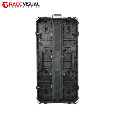 Display LED de exterior económico Refrescar 7680Hz Uso en todo tiempo Mantenimiento trasero
