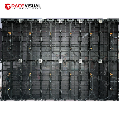 Serie TSR – Pantallas LED transparentes para exteriores para eventos impresionantes, construidas para resistir el alquiler