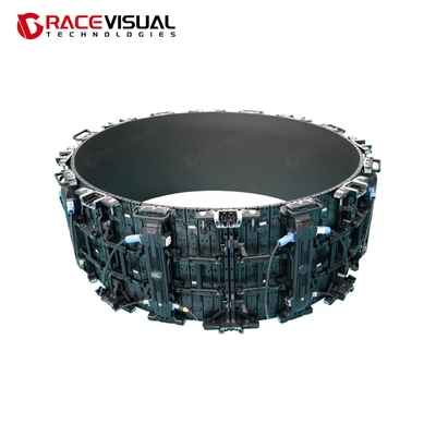 Pantalla LED de alquiler flexible para interiores | Paneles flexibles para interiores | Pantalla circular redonda - Serie IRDF