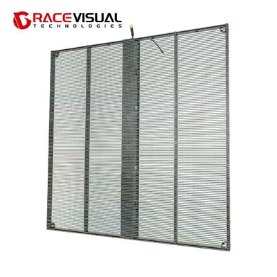 GRACEVISUAL TS-F: Pantalla inteligente transparente ultradelgada de alto brillo (600~5500 nits) y alta transparencia, clara en cualquier luz. Panel de aluminio ultraligero (7 kg), servicio frontal/trasero para una fácil instalación.