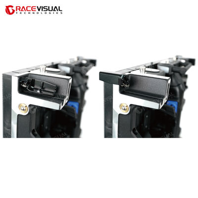 Display LED de interior curvado flexible de la serie IRDF con diseño modular magnético de pitcha de píxeles de 2,9 mm y tasa de actualización de 7680Hz