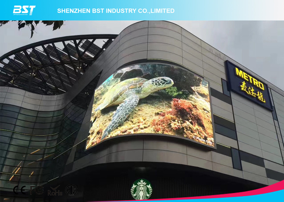 Display LED de mantenimiento frontal comercial P4 pantalla de publicidad / pantalla de banner LED
