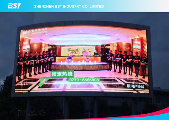 Display LED de mantenimiento frontal comercial P4 pantalla de publicidad / pantalla de banner LED