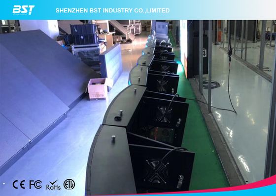 Display LED de mantenimiento frontal comercial P4 pantalla de publicidad / pantalla de banner LED