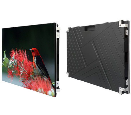 Display LED de 2,5 mm montado en la pared en interiores