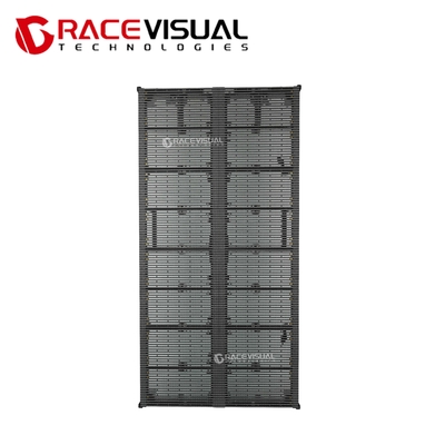 Display LED de alquiler transparente de la serie TSR P3.9-7.8 para empresas o eventos de alquiler.
