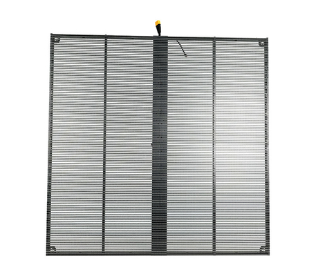 Serie TSF, pantalla LED transparente para interiores fija, diseño de panel ultra delgado, ligero
