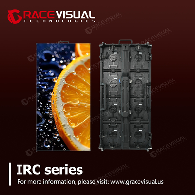 Pantalla LED de alquiler en interiores de la serie IRC con una tasa de actualización ultra alta, flexibilidad versátil y eficiencia energética para eventos comerciales en interiores